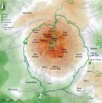 Télécharger la carte de la randonnée sur la soufrière